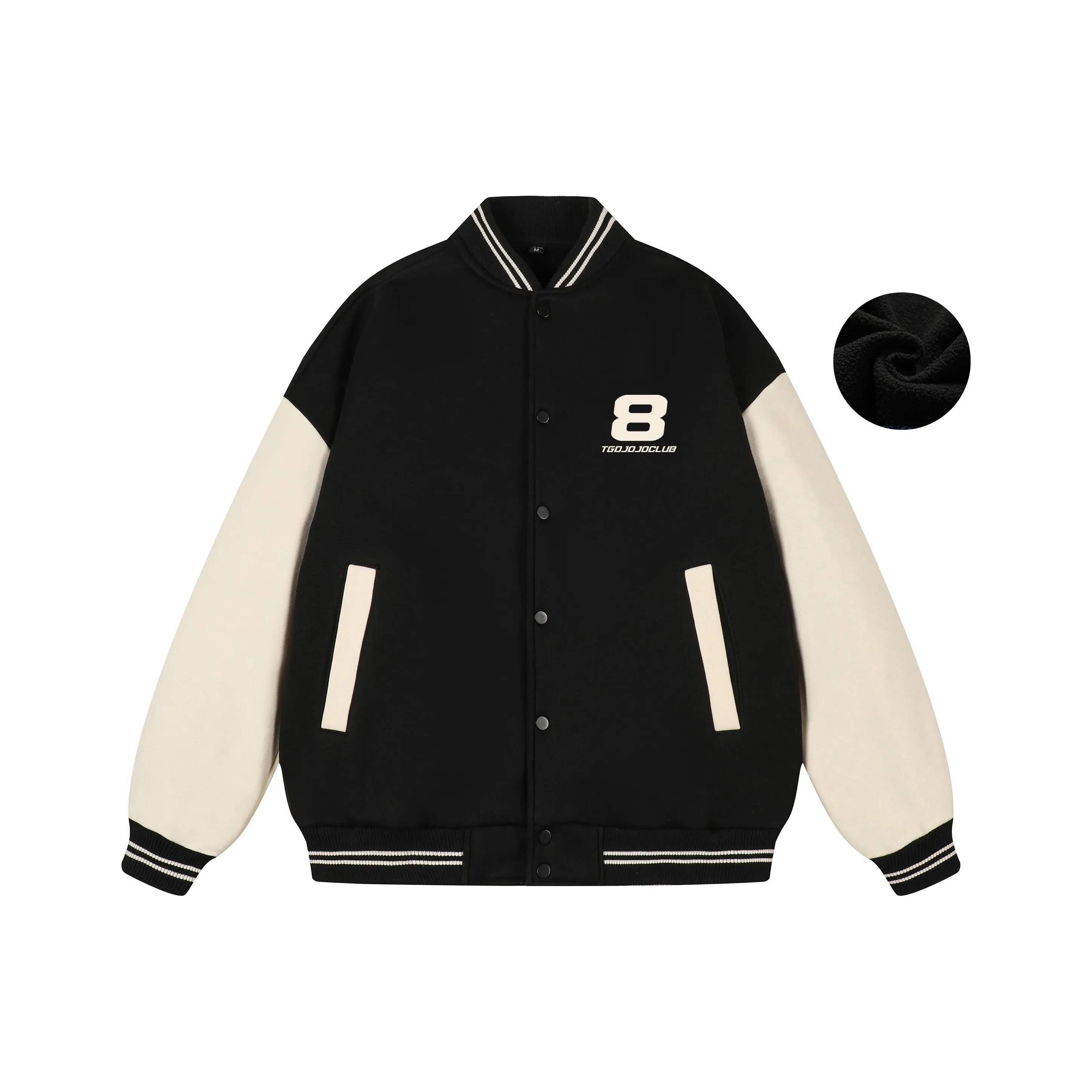 T D JOJO Бейсбольная куртка Унисекс
