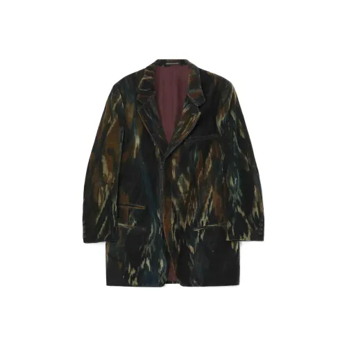Yohji Yamamoto Зеленая Мужская Куртка