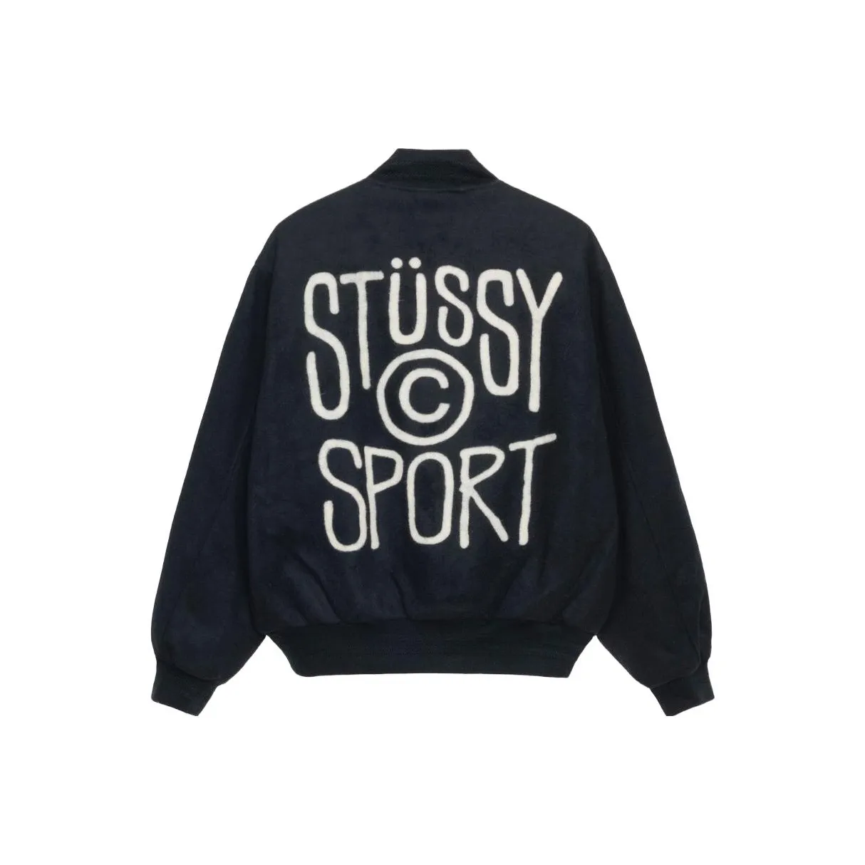 Stussy Sport Melton Varsity Jacket