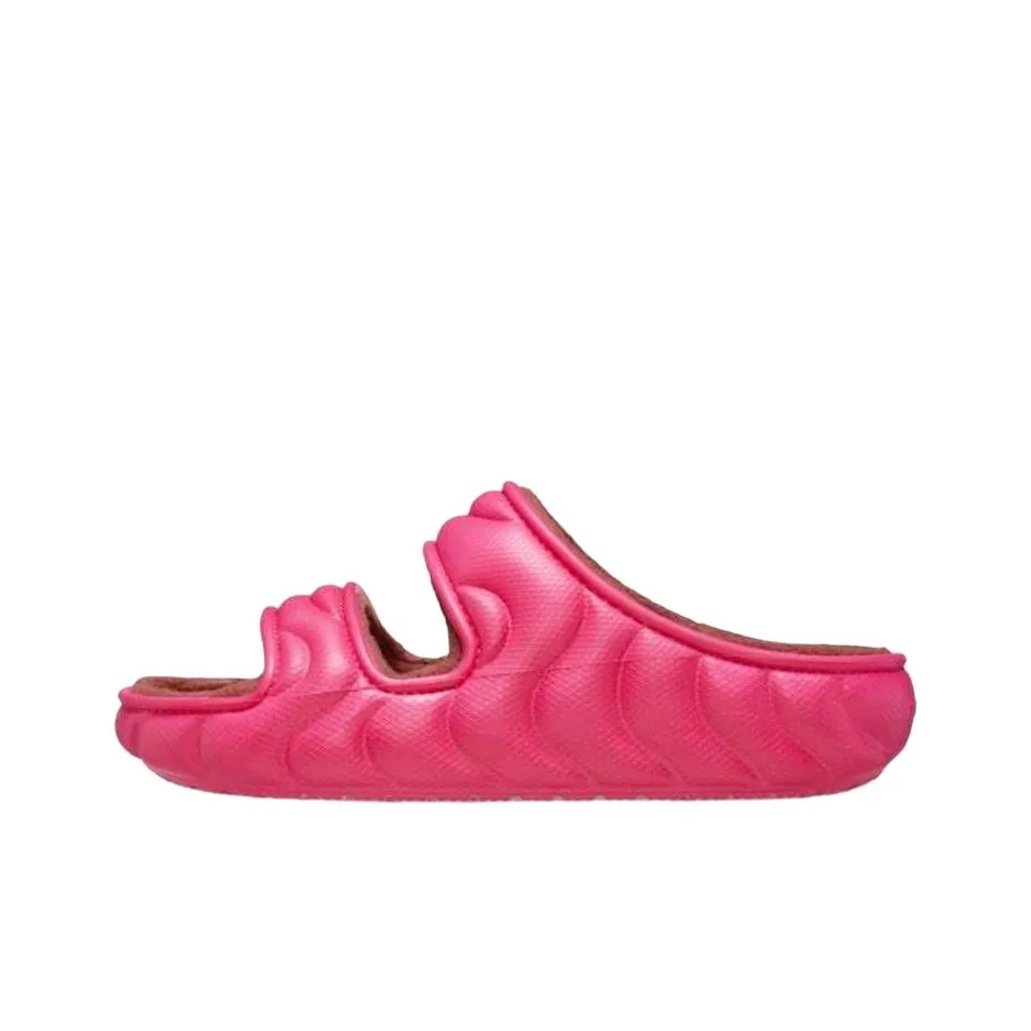 Crocs Устойчивые к истиранию Слипоны Унисекс Фуксия