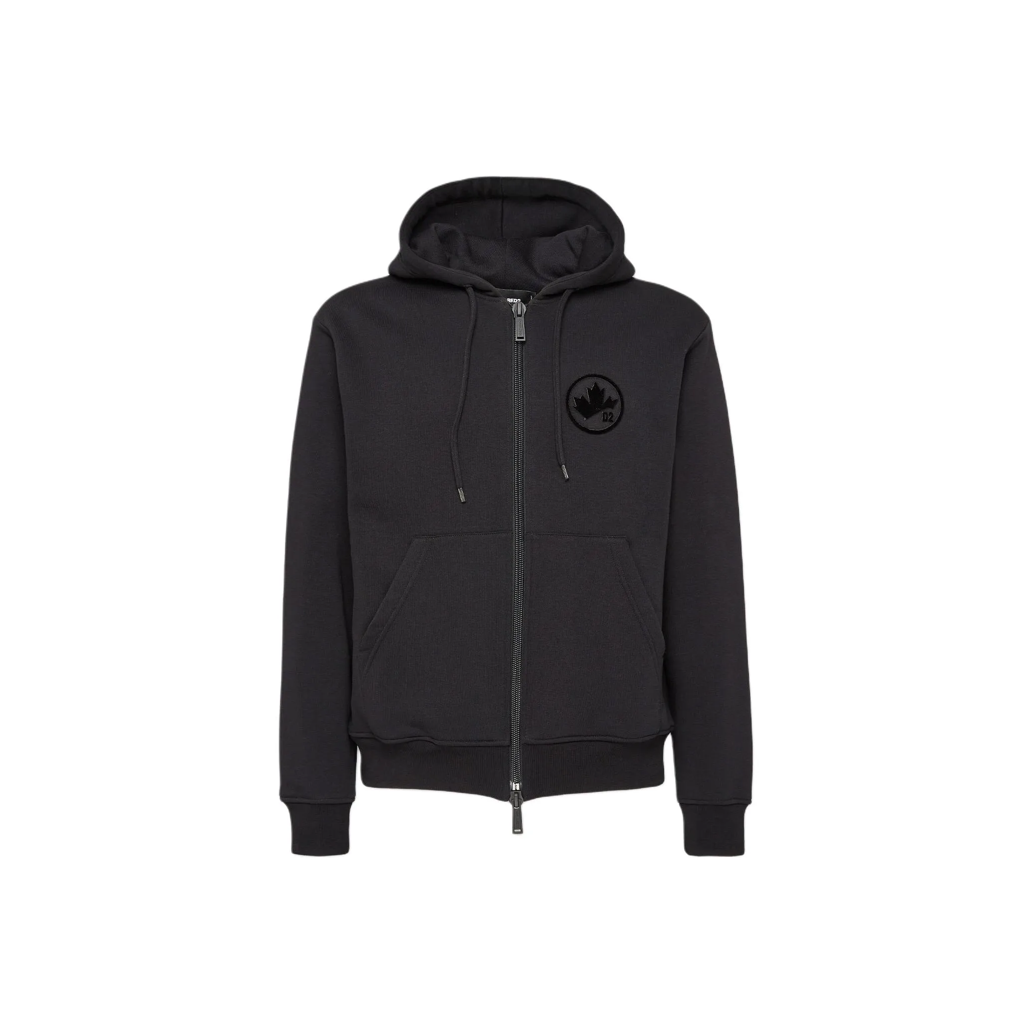DSQUARED 2 Maple Leaf Cool Fit Zipped Hoodie