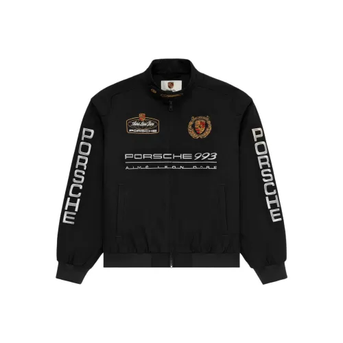 AIME LEON DORE Porsche Collaboration Чернильно-черный Мужские Куртки