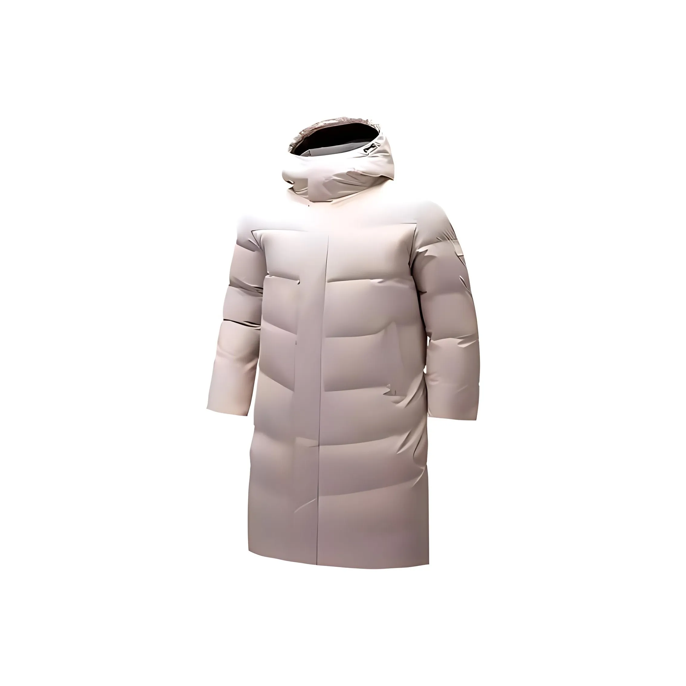 CHAOJIANTA Пуховик Мужской Earth Серый Однотонный