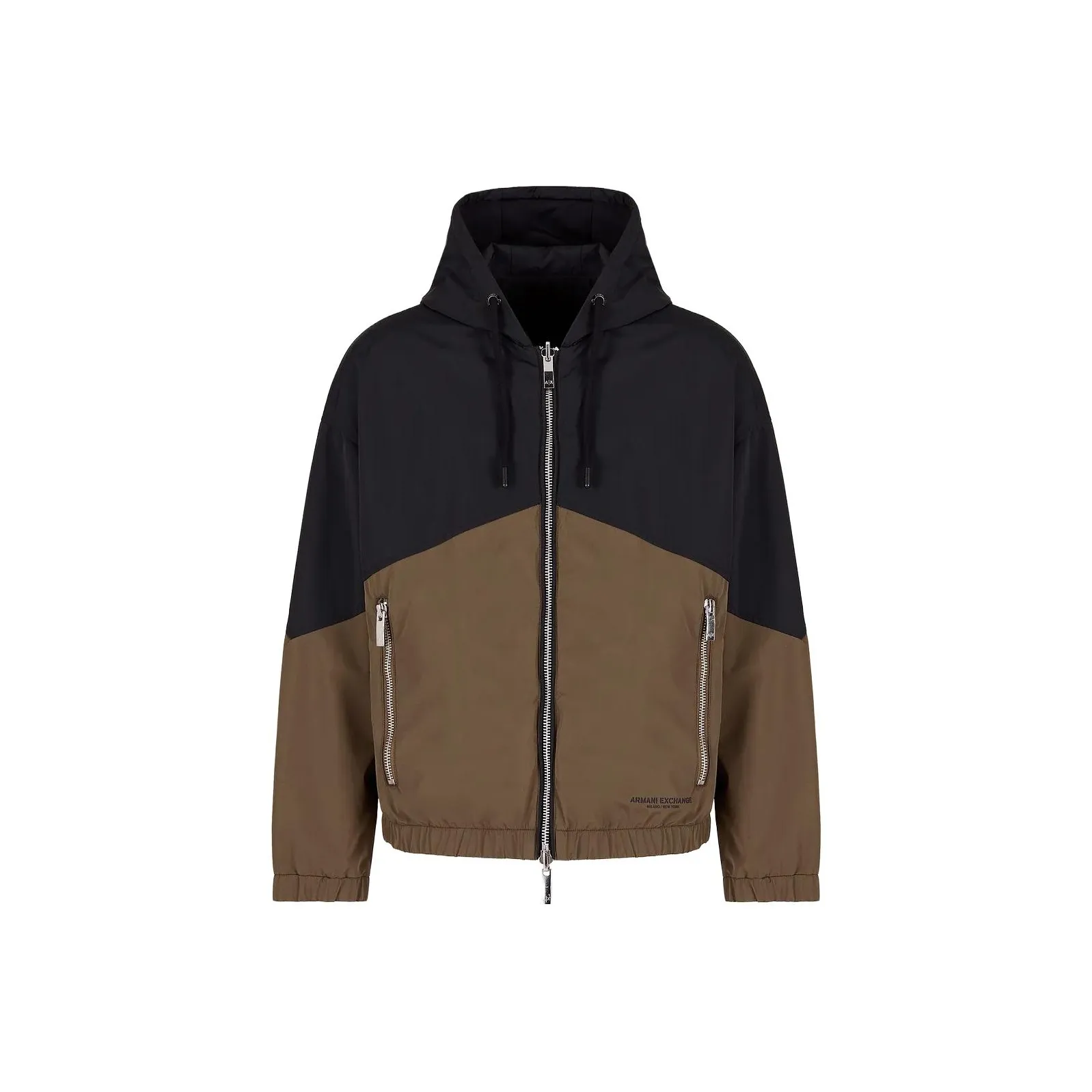 ARMANI EXCHANGE Colour block Hooded Jacket