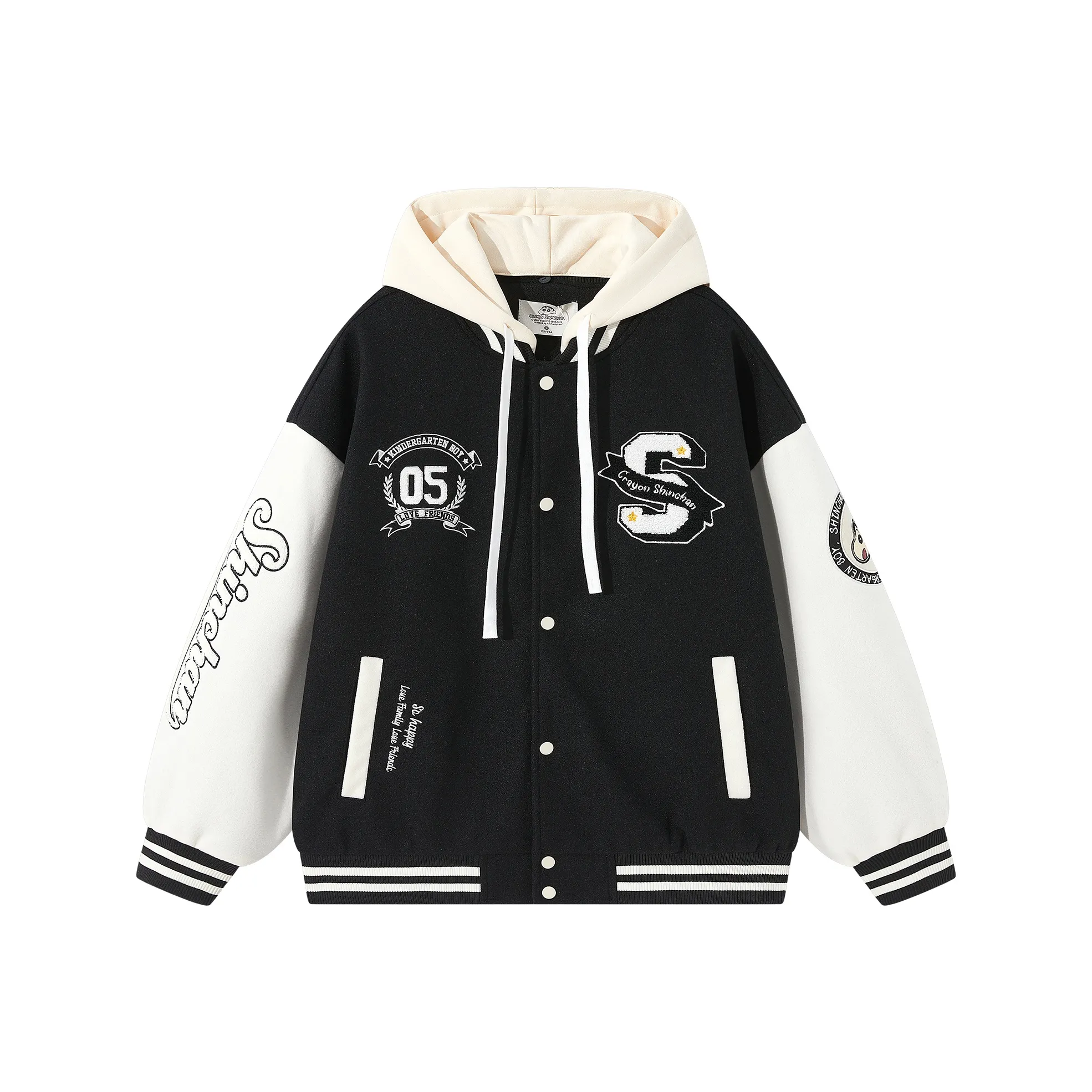 Crayon Shinchan Бейсбольная куртка Куртка Унисекс