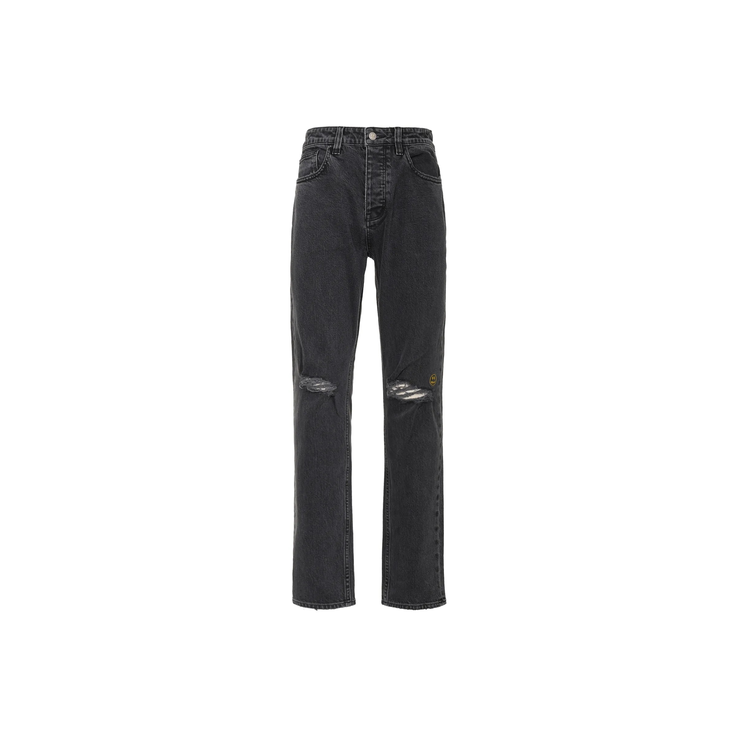 Drew House Smiley Collection Jeans Unisex Black