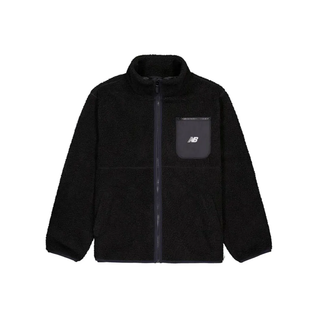 New Balance совместный бренд Бархат Feel Куртка Мужская Черная