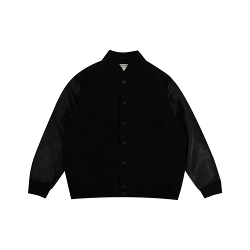 GRAF HQHD Black Leather Рукав Шерстяной Бейсболка Мужские Куртки
