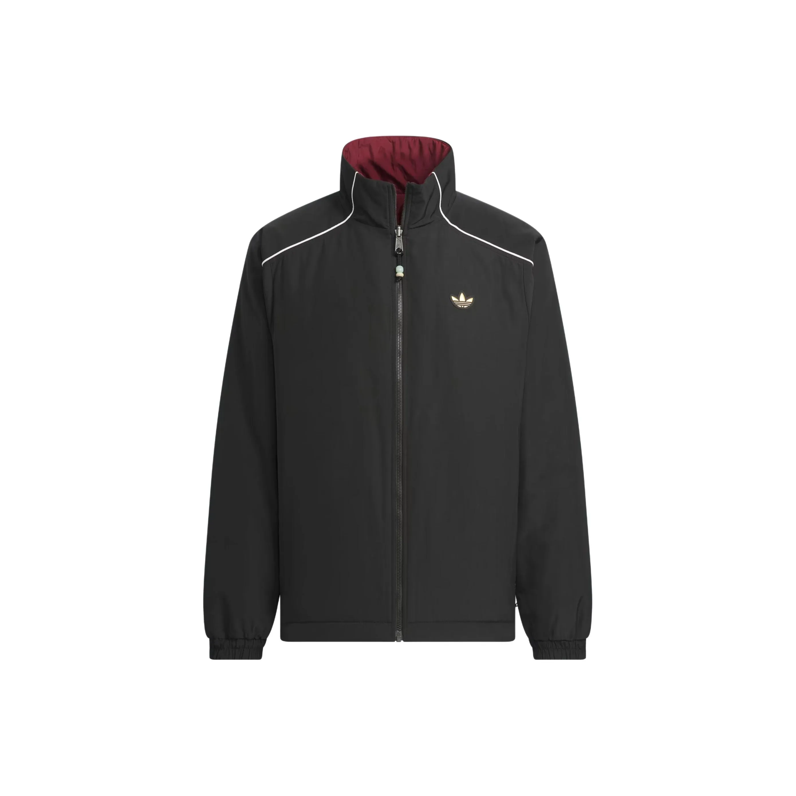 Adidas Originals REV AW24 Пуховая куртка Мужская Черная Темно-красная