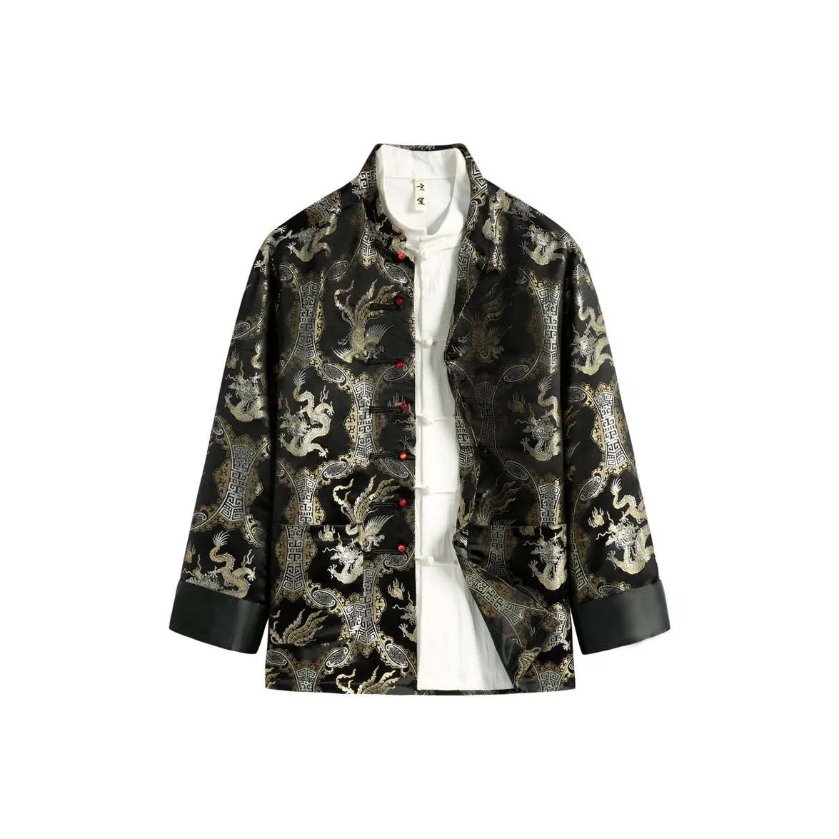 XUANSHENG Куртки и Пальто Мужской Благоприятный Дракон и Феникс