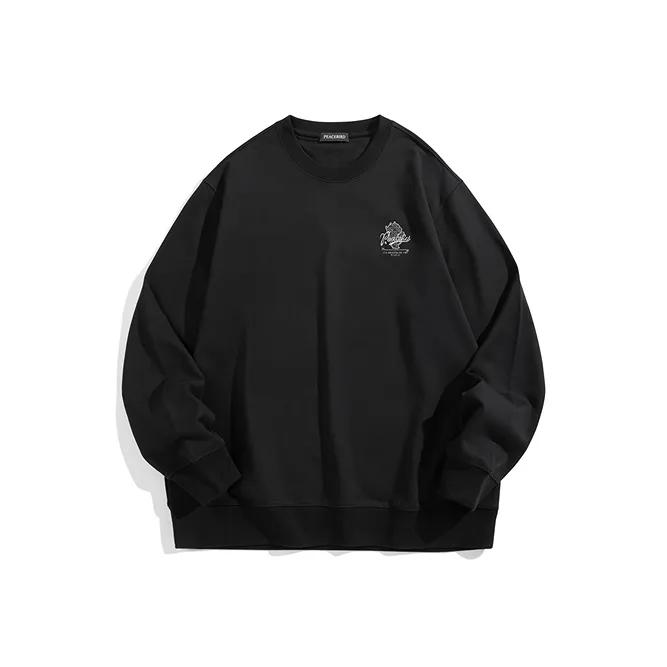 PEACEBIRD MEN Свитшот Мужской Raven