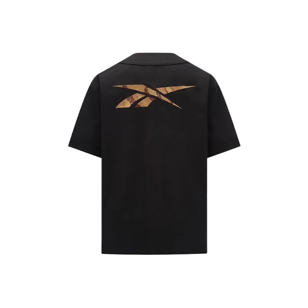 Reebok совместная коллекция CNY Бейсбольная куртка Унисекс Черный