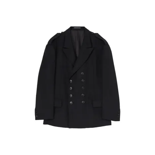 Yohji Yamamoto Черная Мужская Куртка
