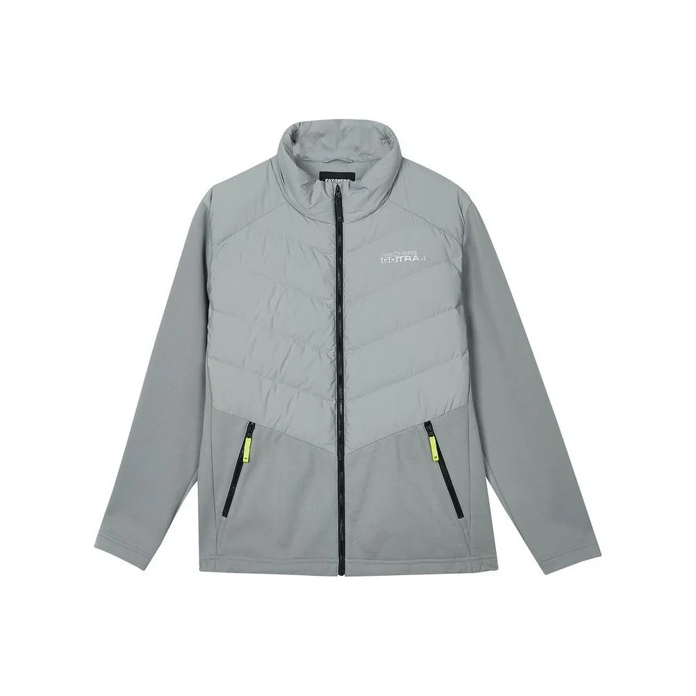 Skechers Stroll Down Jacket Men's Shark Gray