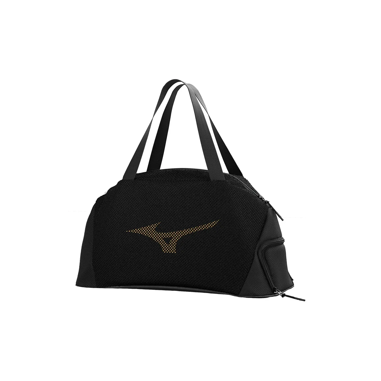 Mizuno Polyester Gym Bag Travel Bag Swim Bag Tubas Unisex Black/Blue/Yellow/Yellow Green