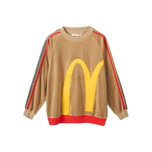 McDonald's Graniph Collaboration Хаки Унисекс Свитшоты
