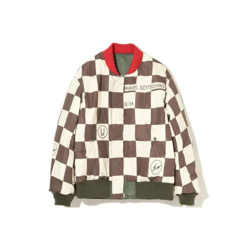 Fragment Design Fragment Design FW23 Tribal Tree Series Зеленый Белый Унисекс Куртки
