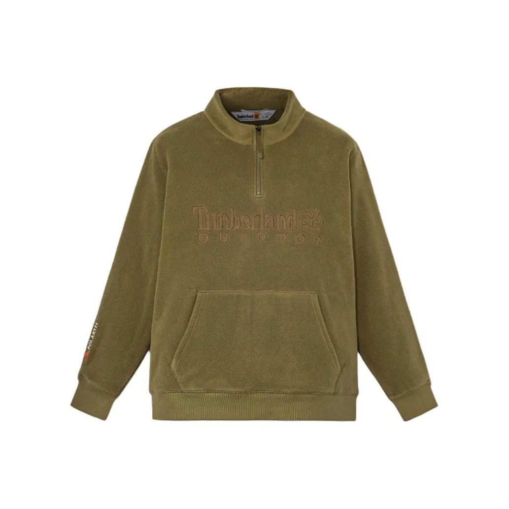Timberland Бархат Feel Куртка Мужская Темно-оливково-зеленая