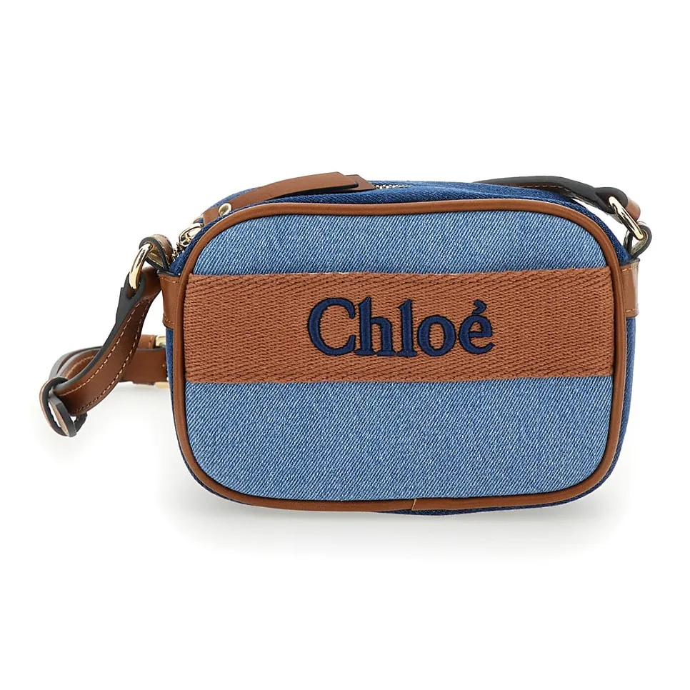 Chloe Хлопок Сумка через плечо Стандартная Детская Синяя