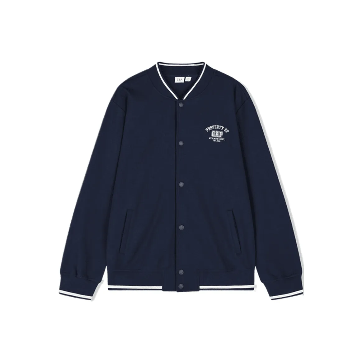 GAP Baseball Jacket Unisex Marine Blue