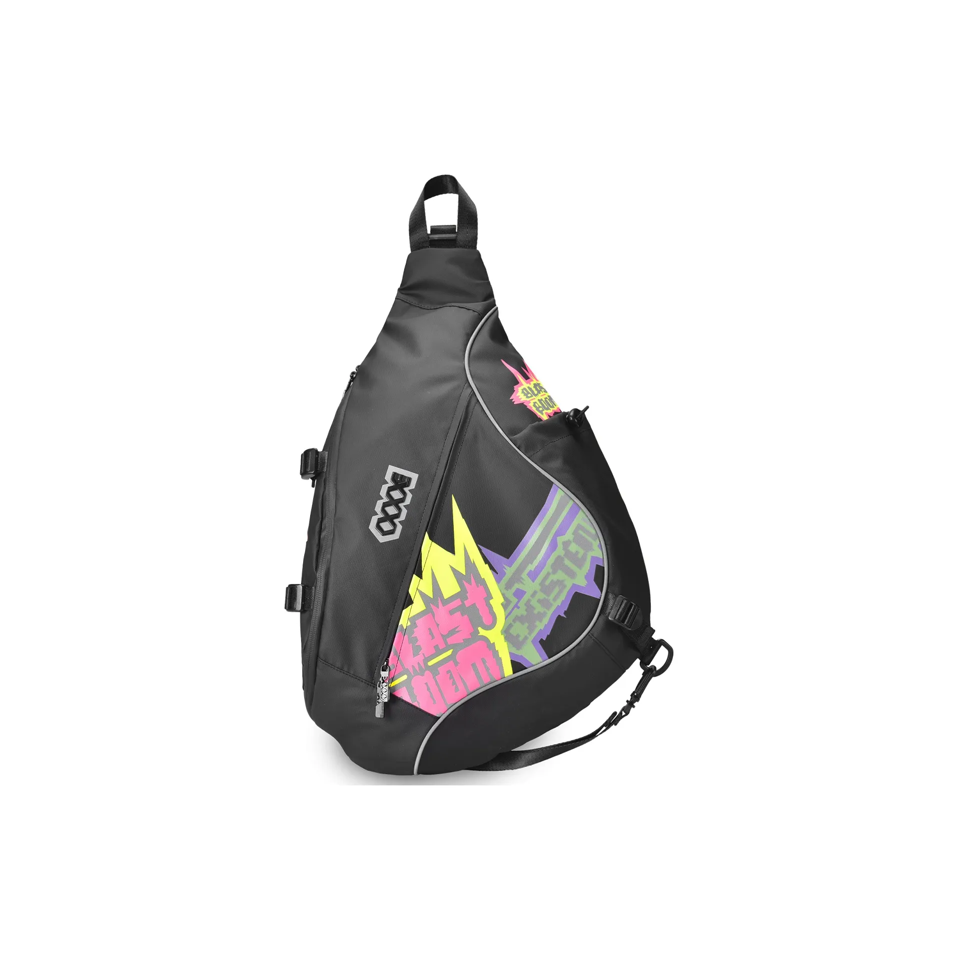 COEXISTENCE Polyester Laptop Bag Backpack Unisex Black