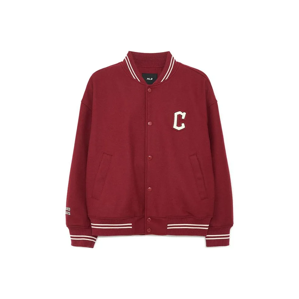 MLB Cleveland Indians Baseball Jerseys Unisex Dark Burgundy
