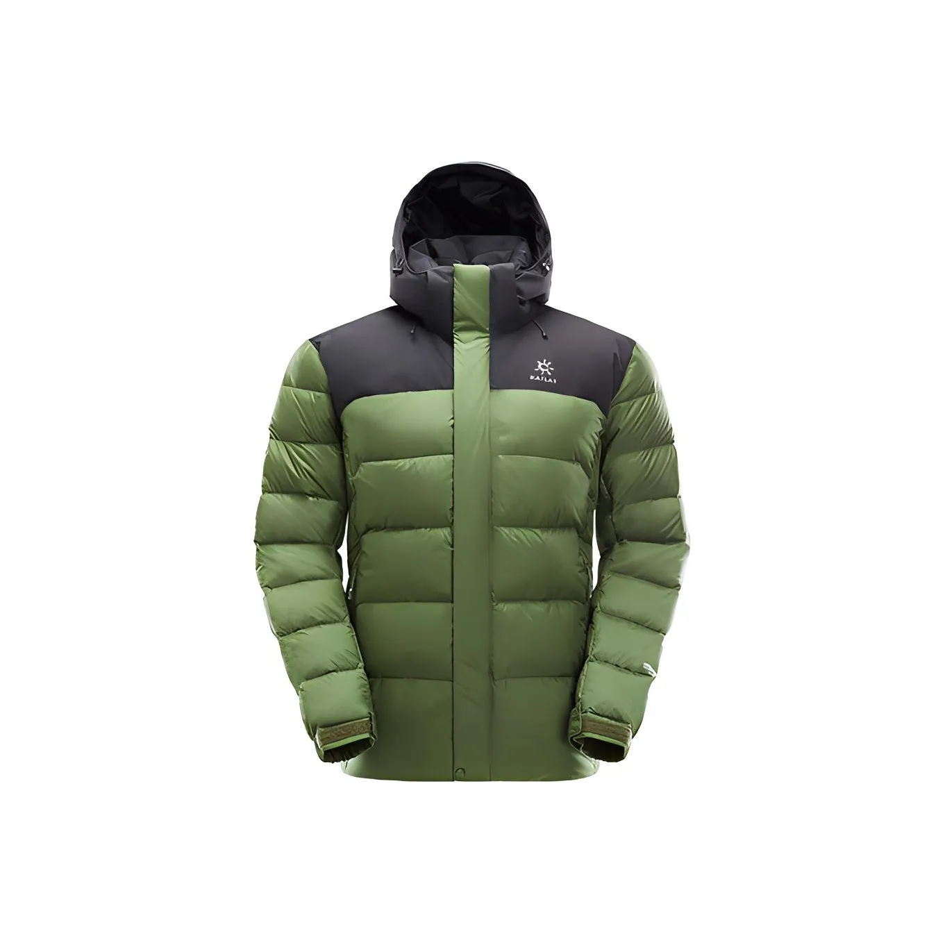 KAILAS Оливково-зеленый/Чернильно-черный Мужской Пуховик