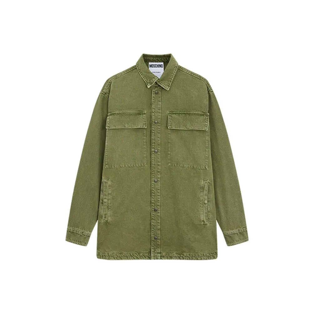 MOSCHINO Куртки и Пальто Мужской Зеленый