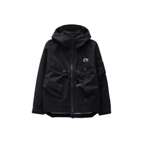 COMFY OUTDOOR GARMENT Черная унисекс куртка