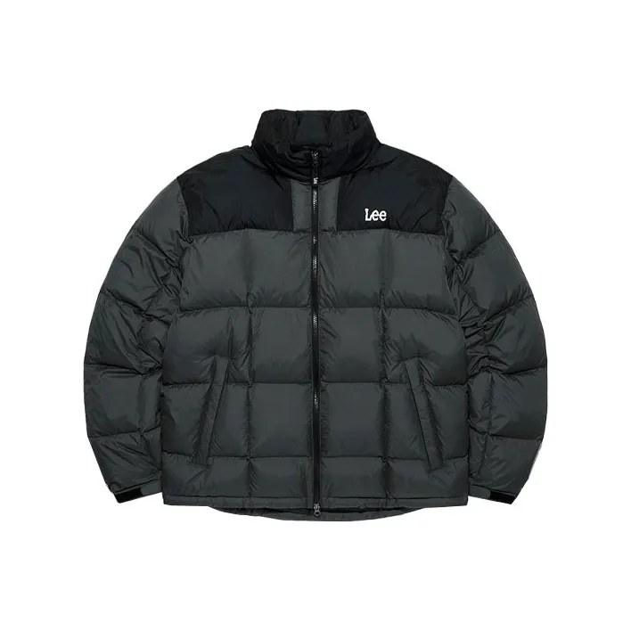 Lee Down Jackets Unisex Dark Gray
