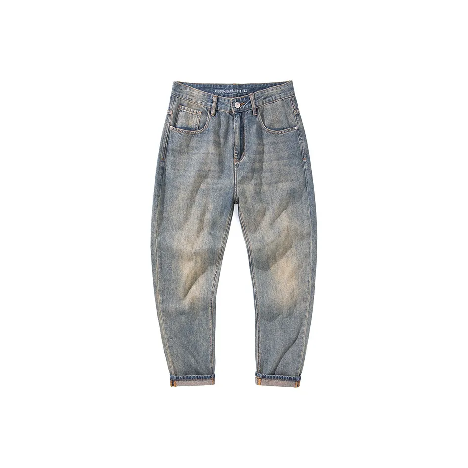 MindBridge Джинсы Унисекс Джинсовый Синий