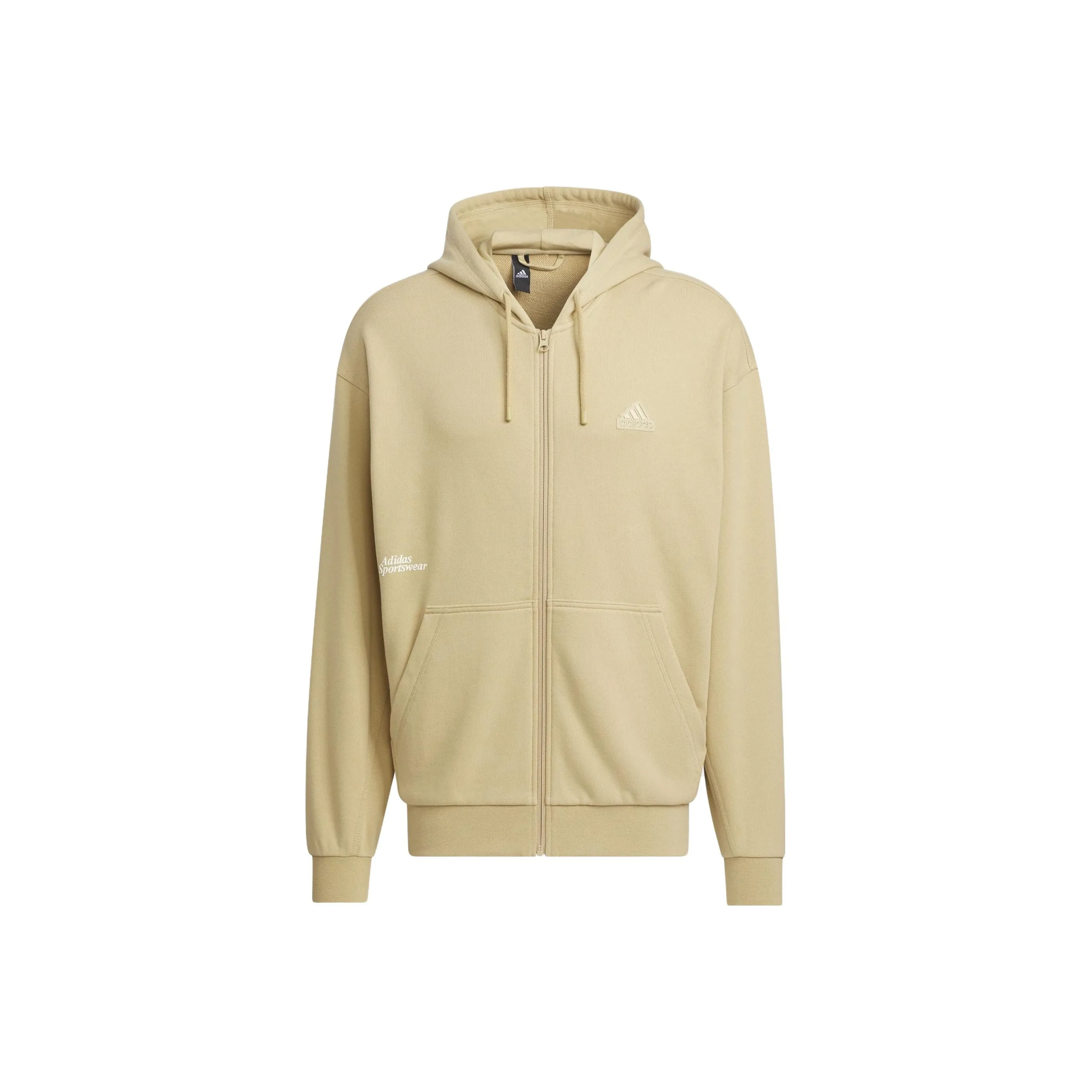 Adidas Heavy French Terry Jacket Jackets Coats Men's Light Khaki
