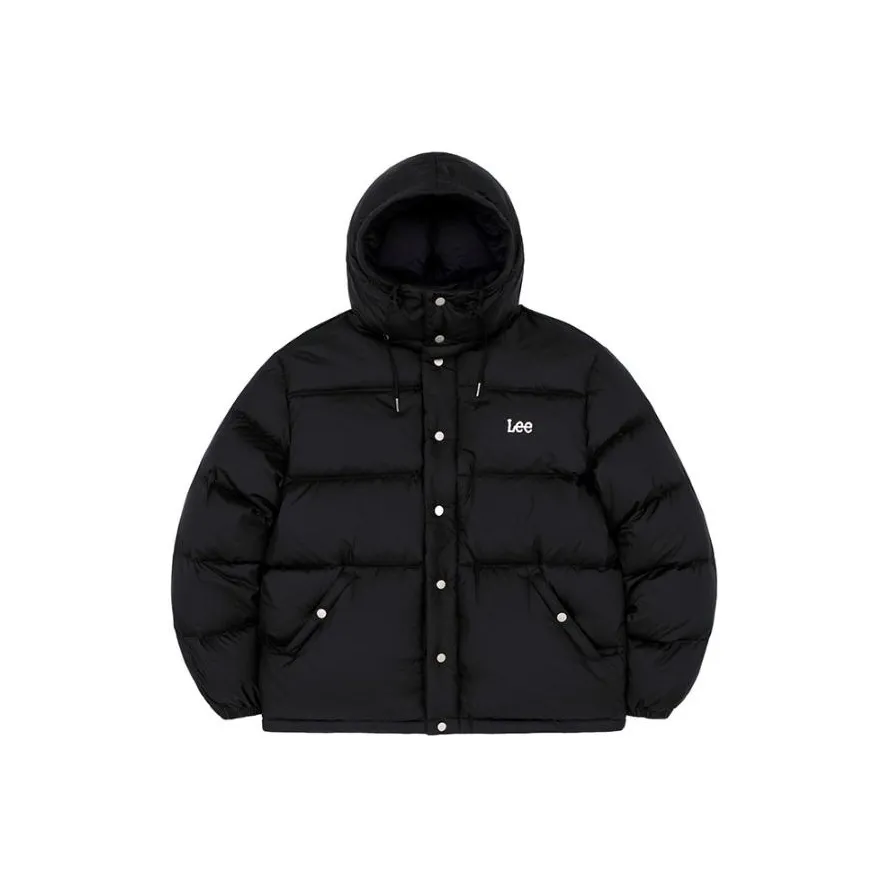 Lee Черный Унисекс Пуховики