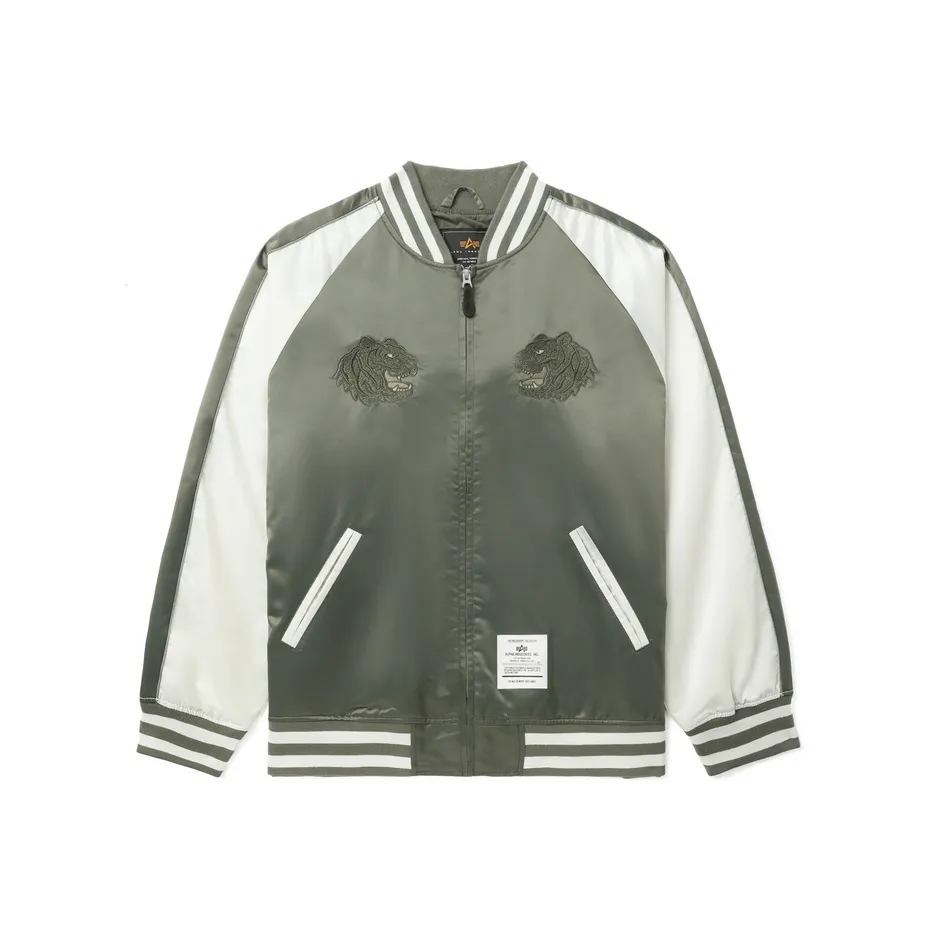 Совместный бренд Alpha Industries SS24 Бейсбольная куртка Унисекс