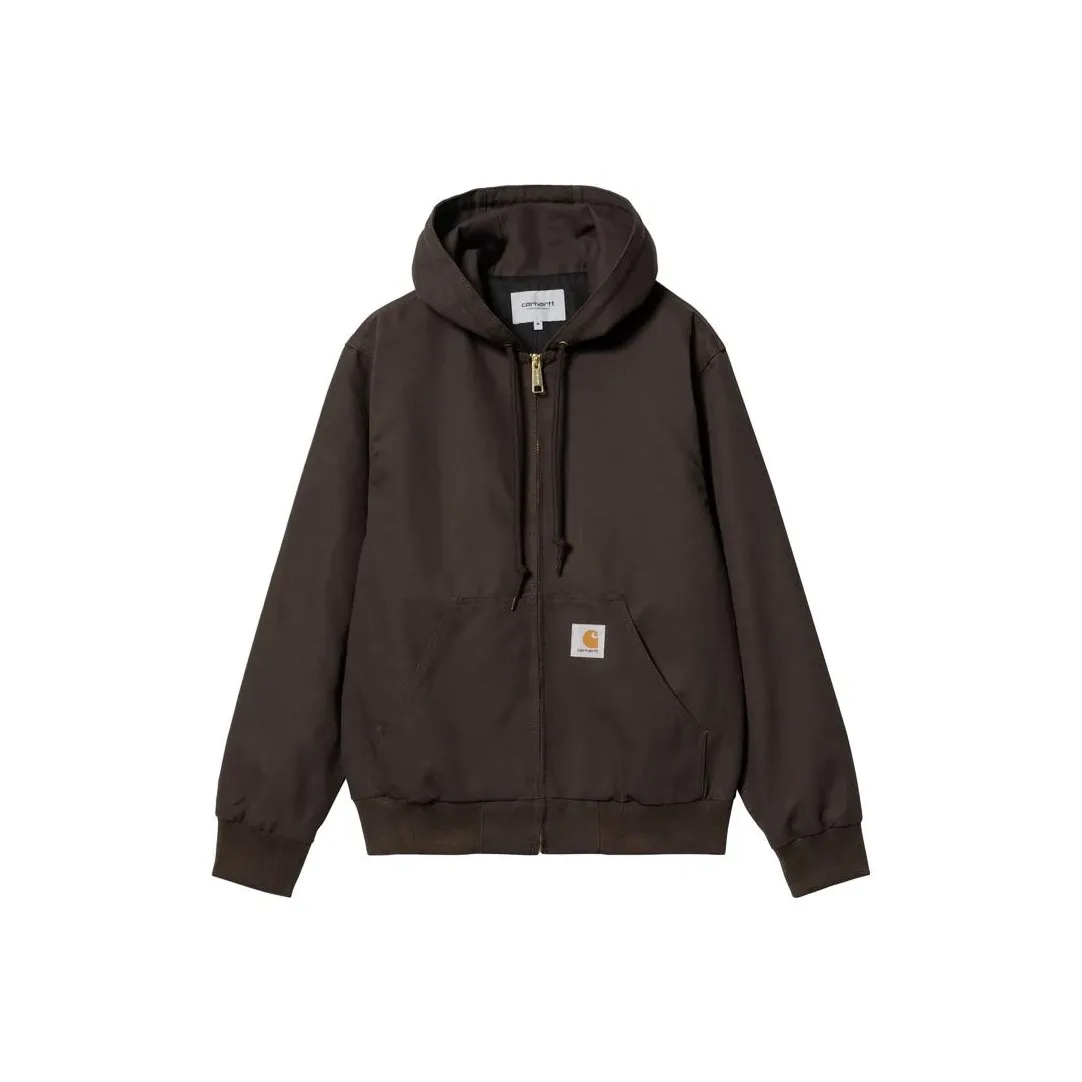 Carhartt WIP Active Jacket Jackets Coats Men's Smoke Brown