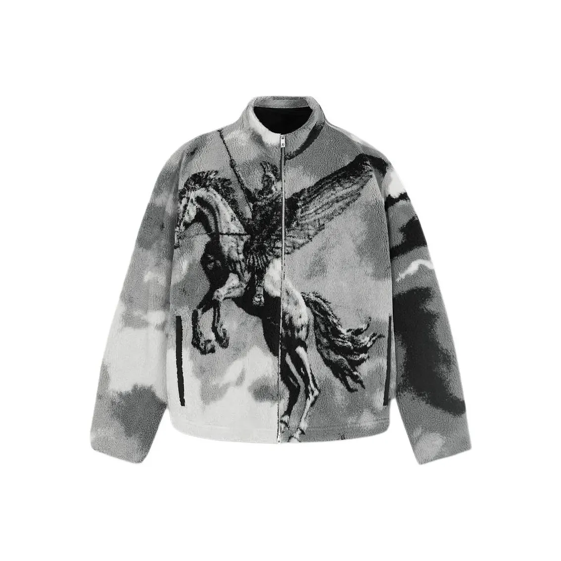 REPRESENT FW24 Velvet Feel Coat Men's Multicolor