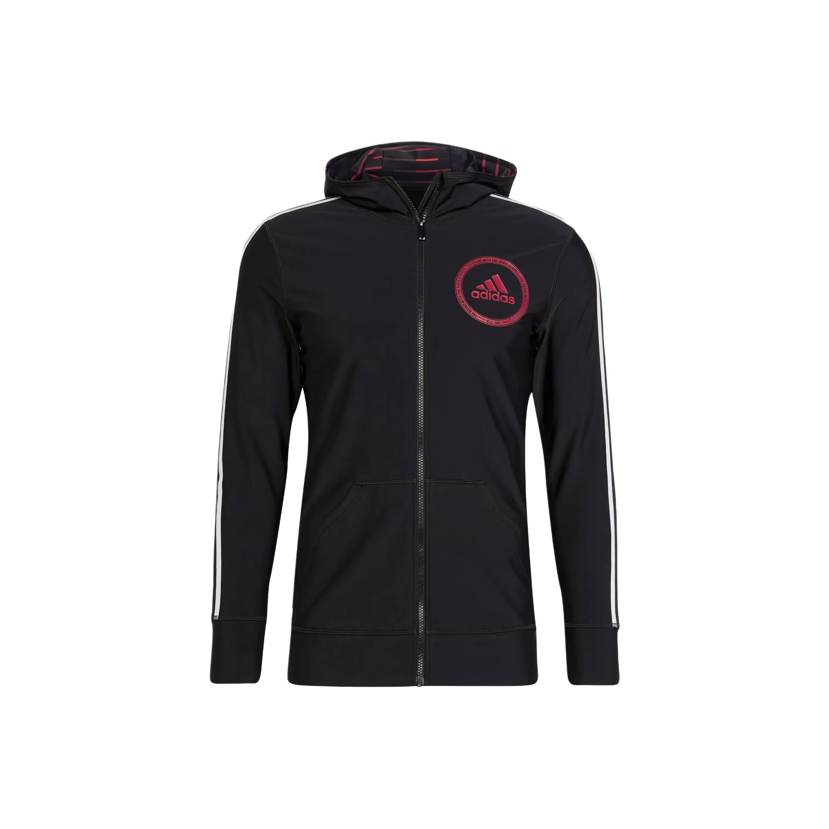 Adidas Long Sleeve Rash Guard Jackets Coats Men's Black