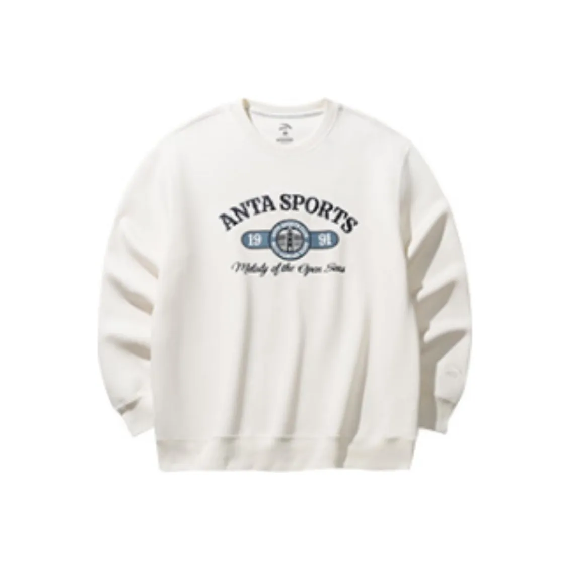 ANTA Life Collection Толстовка Мужская Теплая Нефритово-Белый