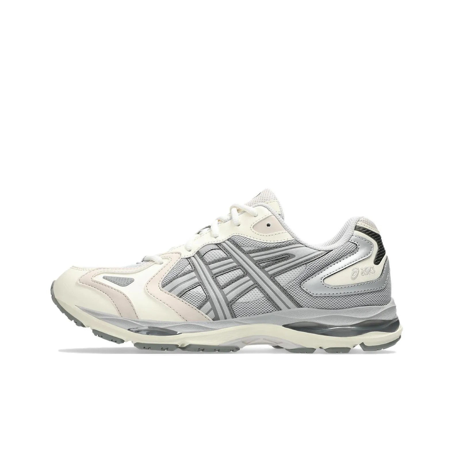 Asics Gel K1011 Устойчивый к истиранию Низкий Топ Повседневные Беговые кроссовки Унисекс Серый Белый