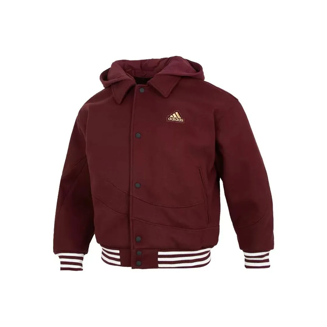Adidas Year Of The Dragon CNY Series FW23 Jackets Coats Men's Dark Red