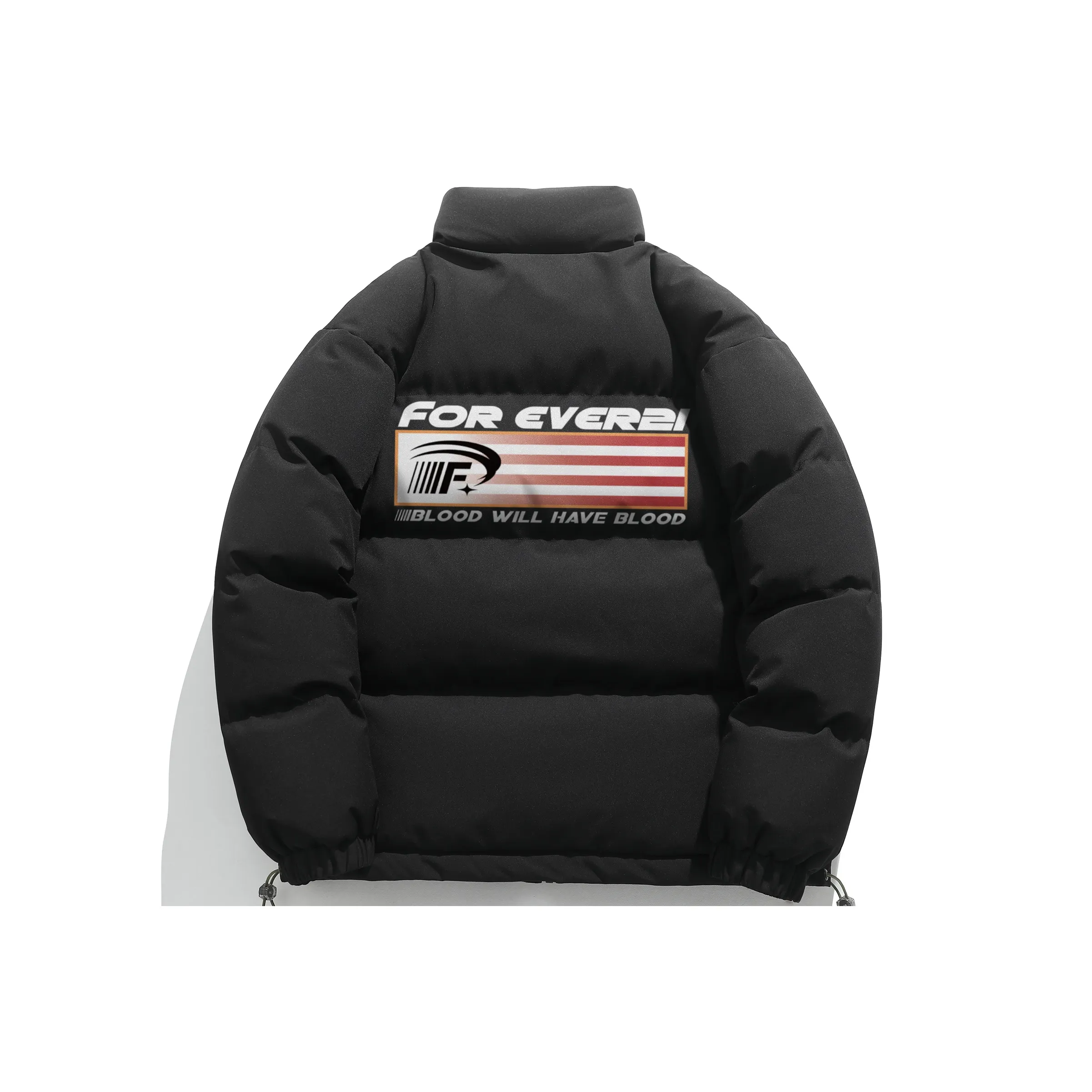 FOREVER 21 Хлопковый пуховик куртка унисекс