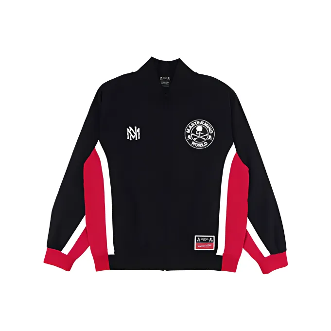 Mitchell & Ness x MASTERMIND WORLD FW24 Jackets Coats Unisex Black Red