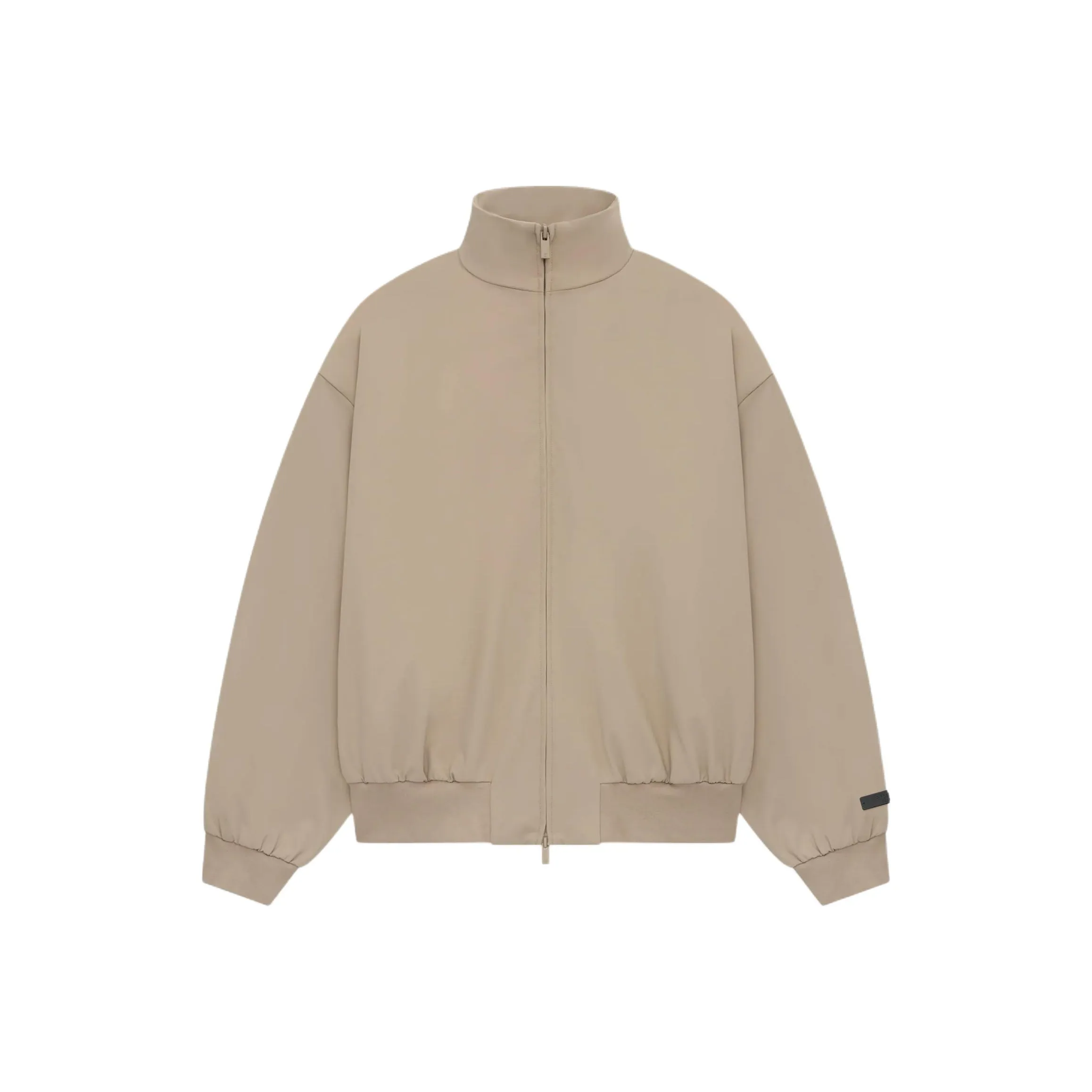 Nanushka Pullover mit V-Ausschnitt Orange Bonded Nylon Bomber Jacket