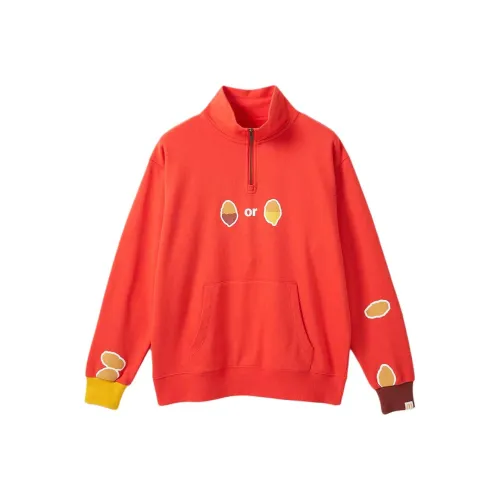 McDonald's Graniph Collaboration Красный Унисекс Свитшоты