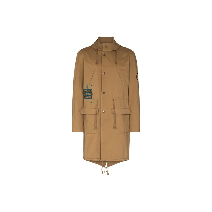 RAF SIMONS Redux Handpainted Parka With Badge