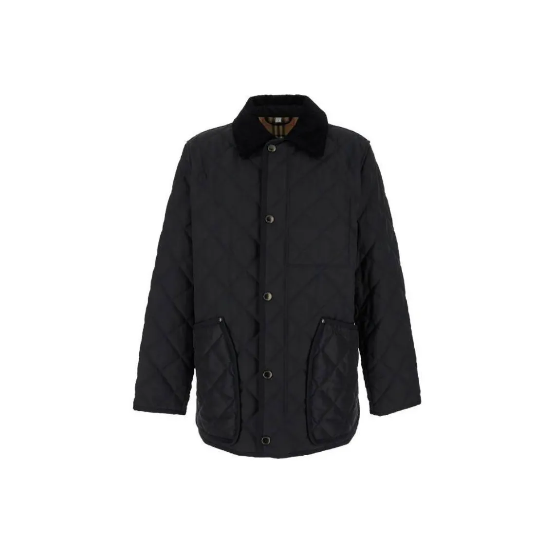 Burberry Long Sleeved Quilted Jacket