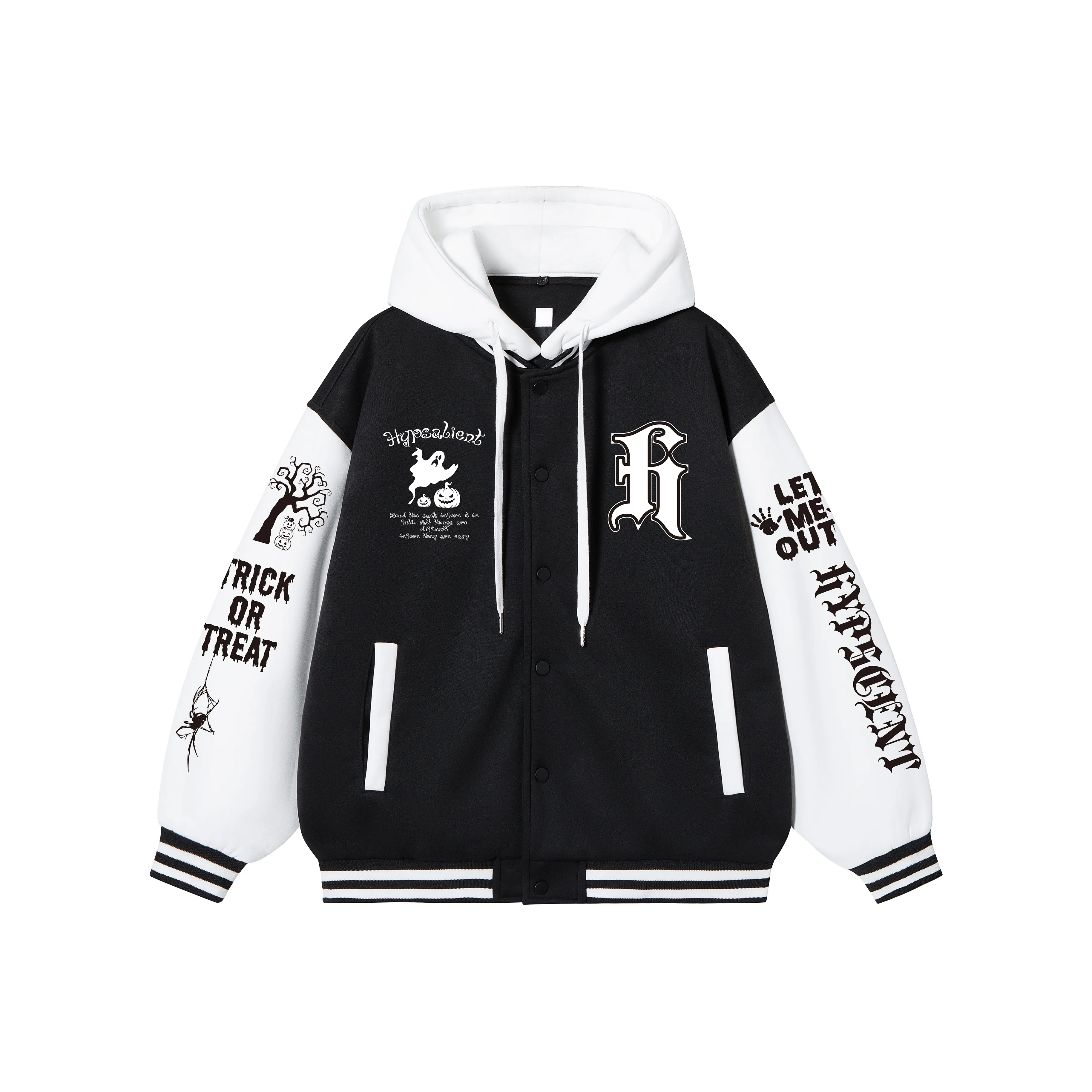 HYPASCENT Бейсбольная куртка Пальто Унисекс