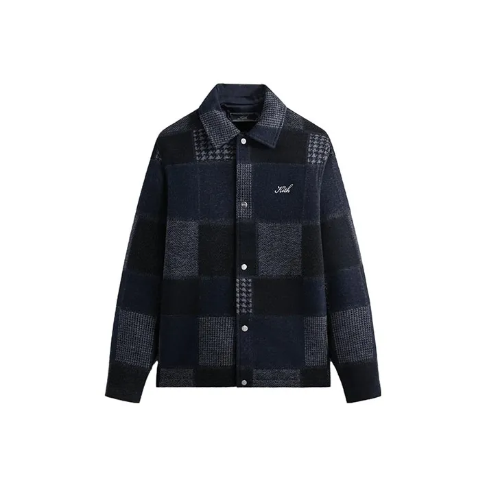 KITH Patchwork Wool Coaches Jacket