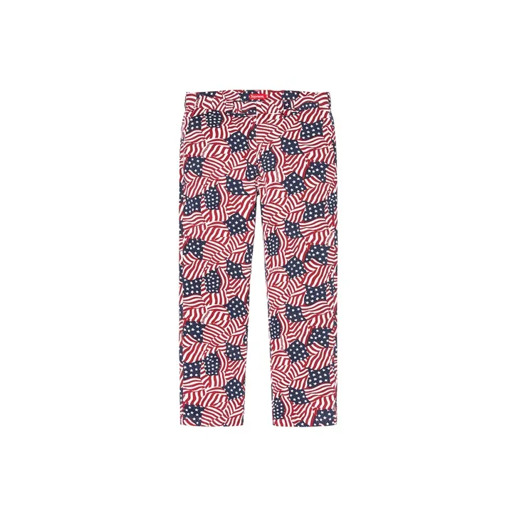 Supreme Унисекс Карго Брюки