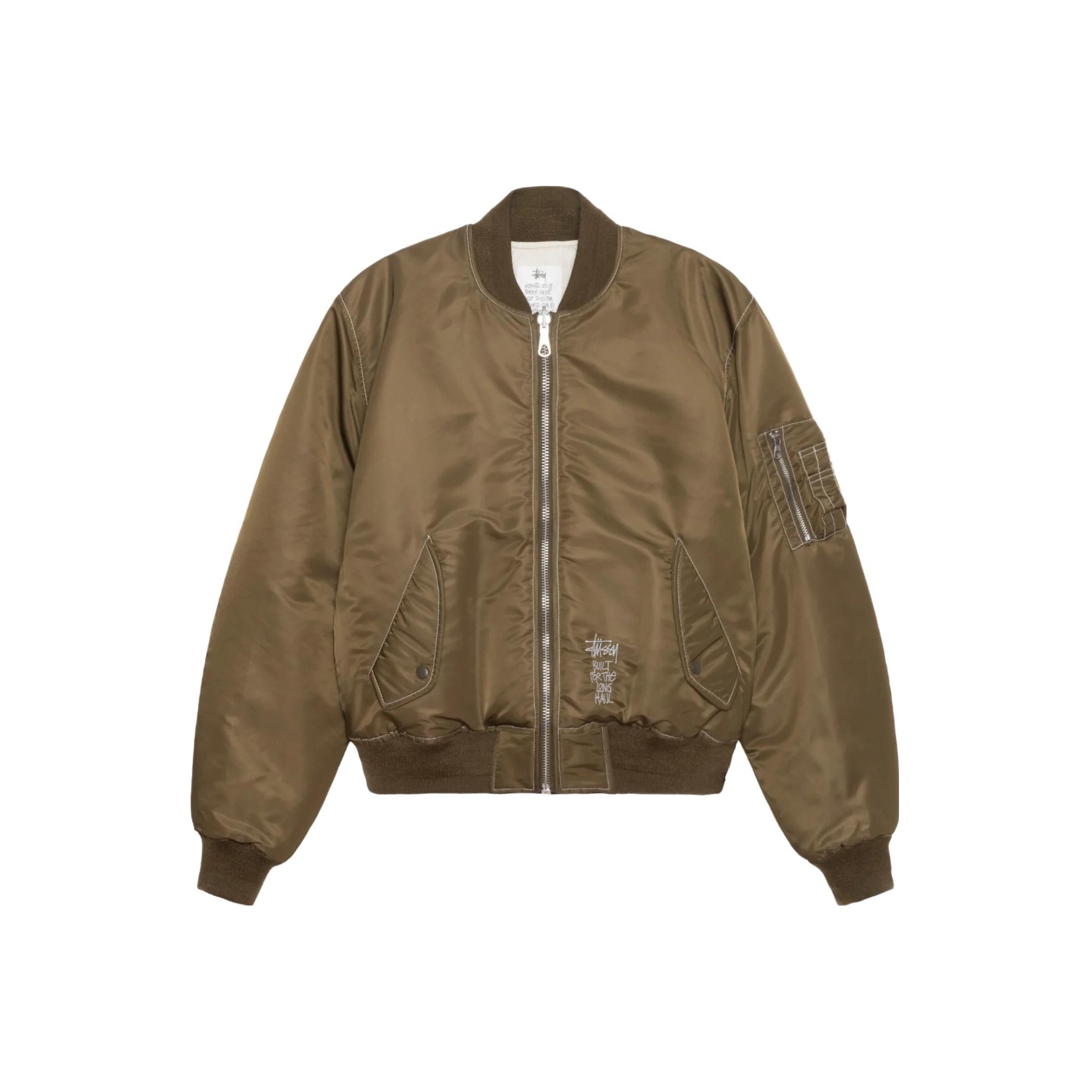ステューシー　stussy designs bomber jacket Stussy Built Reversible Bomber Jacket Black Men's - FW24 - US